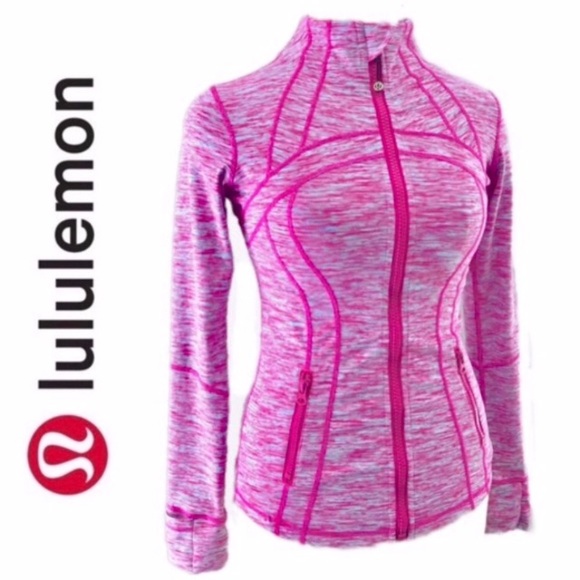 lululemon athletica Jackets & Blazers - Lululemon define jacket size 8 space pink & blue
